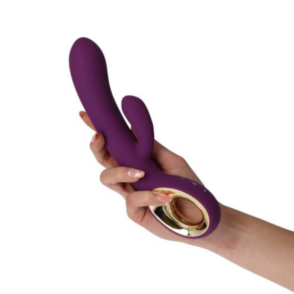 Vibratore Rabbit Handy Twin Touch colore viola