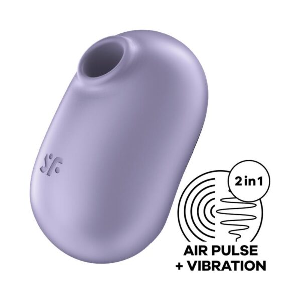 stimolatore clitorideo Pro to Go 2 di Satisfyer: mini vibratore e succhiaclitoride da viaggio